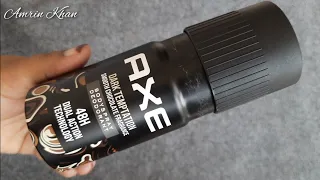 AXE CHOCLATE DEODORANT | AXE Dark Temptation Smooth Choclate Fragrance Body Spray Deodorant |