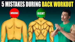 5 WORST MISTAKES You Do For BACK in The GYM |STOP IT NOW|
