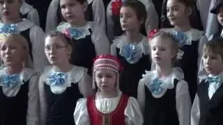 "Выйду за Анисима" хор школы им. Лядова и Соня Дятлева 1 класс, 8 лет