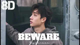 🎧[8D] STRAY KIDS - BEWARE || WEAR HEADPHONE ||