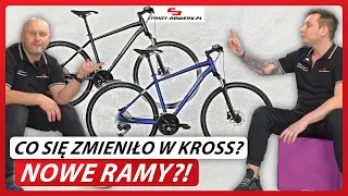 Rower crossowy - jaki wybrać? Nowe ramy w Kross Evado 5.0 i 6.0