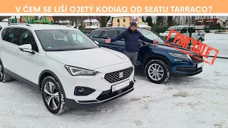 Co je lepší ojetina? Škoda Kodiaq nebo Seat Tarraco? - srovnání!