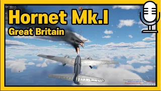 [War Thunder, 워썬더] Hornet Mk.I 리얼리스틱 (공포의 말벌)