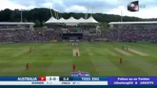 Aaron Finch World Record (T-20) 156 off 63 Balls vs England 2015