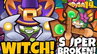 *NEW* WITCH JUST BROKE RUSH ROYALE!! (heal Glitch)