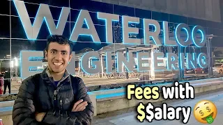 International Students Pay FEES With SALARY! Life at University of Waterloo