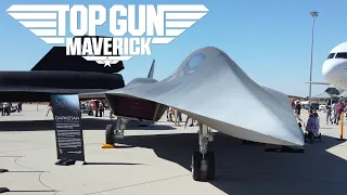 Top Gun Maverick (2022) - The Lockheed Darkstar: Then & Now (4K) | Edwards AFB 2022