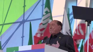 Centrodestra in piazza, Berlusconi: "Avviso di sfratto al governo delle tasse e delle manette"