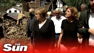 Germany floods: Merkel shocked by 'terrifying' devastation as death toll rises to at least 157