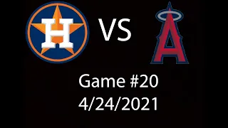 Astros VS Angels  Condensed Game Highlights 4/24/21