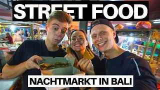 BALI STREET FOOD - Der Nachtmarkt in Sanur | Bali Vlog 🇮🇩🌴