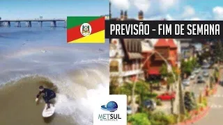 30/01/2020 - Previsão do tempo para o fim de semana