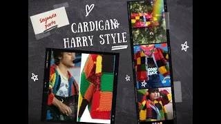 cardigan Harry Styles |segunda parte paso a paso | #harrystyles #pasoapasoharrystyle |#cardiganfacil