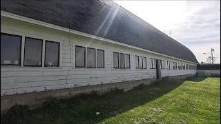 Painting a 175 ft. Dairy barn and if a tree falls on the farm, can you hear it??