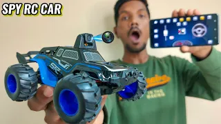 RC Smallest Wifi Spy Camera Car unboxing & Testing - Chatpat toy tv