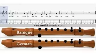 Как играть на блокфлейте песню из к/ф Титаник ноты для блокфлейты zan.urokimusic.com