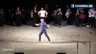 ✔ შალვა გოგუაძე, თემურ ქორიძე და შოთიკო ჯიშკარიანი - ყაზბეგური / Georgian Dance KAZBEGURI