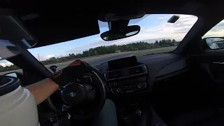 BMW M2 Moscow Raceway onboard hot lap 1.53.9
