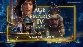 Age of Empires 4: Anniversary Edition World Premiere Trailer | gamescom Opening Night Live 2023 #ONL