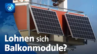 Solaranlagen für den eigenen Balkon