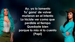 Becky G, KAROL G - Mami (Letra)