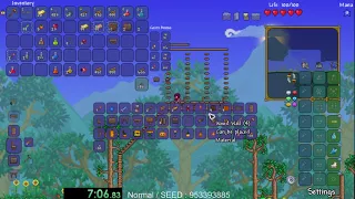 Terraria Moon Lord Speedrun 1:33:44 Normal,Seeded