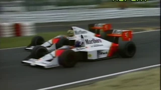 1989 Japanese GP - Final Laps after Senna/Prost crash (50fps)