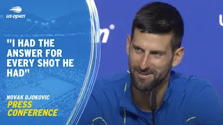 Novak Djokovic Press Conference | 2023 US Open Round 1