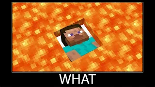 cursed Minecraft wait what meme STEVE IN LAVA realistic minecraft in real life @NotSafe @JoSaCraft