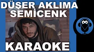 SEMİCENK -DÜŞER AKLIMA / ( Karaoke )  / Sözleri  / Beat / COVER