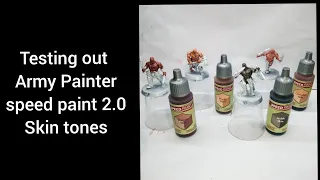 Speed paint2.0 skin tone Army paint review