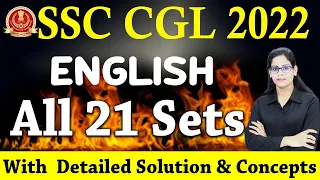 CGL  2022 में  आए सारे Questions  का महा मैराथन || All 21 Sets|| TopicWise Concepts  With Soni Ma'am