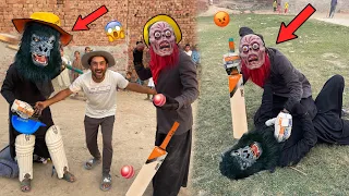 Zombi Or Gorilla Ka Cricket Match Kerwa Dia😱Dono Ki Fight Ho Gai😡