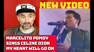 new video Marcelito Pomoy sings Celine Dion • My Heart Will Go On reaction