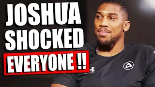 Anthony Joshua BRUTAL RESPONSE To Francis Ngannou's SAVAGE COMMENTS On Him