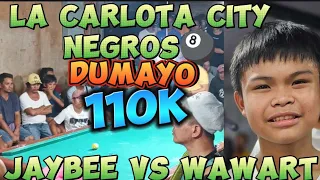 110k DUMAYO SA LA CARLOTA CITY NEGROS🎱 JAYBEE VS WAWART R-14 04-24-2024