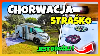 Dojechaliśmy na CAMPING STRAŚKO - Pierwszy dzień w Chorwacji / Drożej w knajpkach. Chorwacja 2024