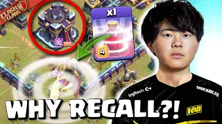 GAKU recalls to SKIP TOWN HALL but is actually GENIUS! Clash of Clans