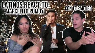 Latinos react to Marcelito Pomoy's "Con Te Partirò" on  America's Got Talent: The Champions|REACTION