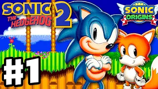 Sonic the Hedgehog 2 - Gameplay Walkthrough Part 1 - Emerald Hill Zone! (Sonic Origins)