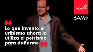 "Lo que inventó el uribismo ahora utiliza el petrismo para dañarme": Daniel Samper | Caracol Radio