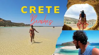 5 BEST Beaches in CRETE (Greece) in 2023 🇬🇷