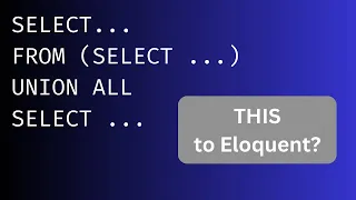 Laravel: Raw SQL Queries with DB::select()