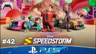 PS5 🎮 Disney Speedstorm #42 - Free 2 Play - Season 7 - Sugar Rush - Wreck-It Ralph