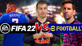 FIFA 22 VS eFOOTBALL (PES) 2022 - SE I VIDEOGIOCHI PARLASSERO - Alessandro Vanoni
