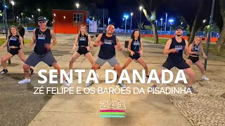 SENTA DANADA - Zé Felipe e Os Barões da Pisadinha | Coreografia Cia Z41,