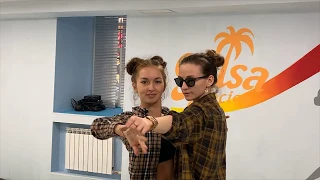 Evgeniya Samokrutova & Mariya Povalyaeva. Bachata Sensual. Salsa Emocion 2020. Señorita - DJ Tronky