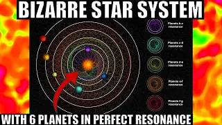 Exciting Star System With 6 Planets Orbiting With Perfect Rhythm