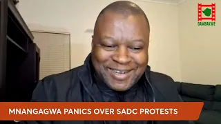 WATCH LIVE: Mnangagwa panics over SADC summit protests