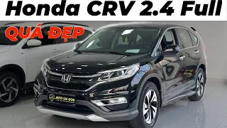 Honda Crv 2.4 bản Full 65.000km 1 chủ mua mới, 5 chỗ gầm cao lái hay nhất phân khúc@ThaiHocAuto